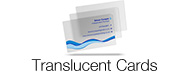 frosted plastic business cards
