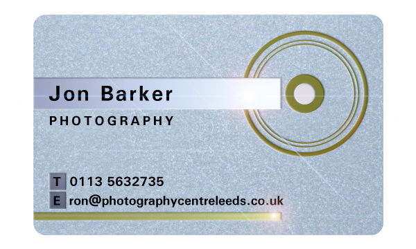 metallic colours on metallic plastic cards